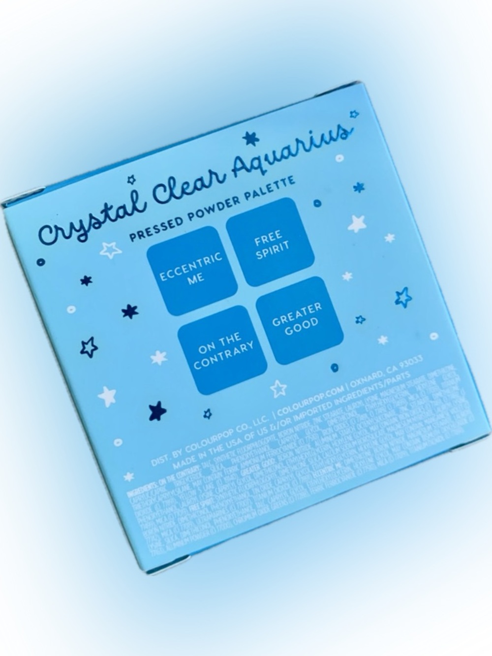 ColourPop Crystal Clear Aquarius Eyeshadow Quad - Picture 8 of 9